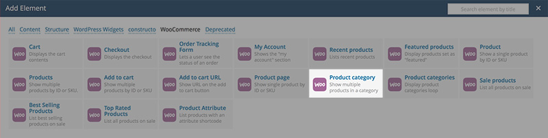 product category vc