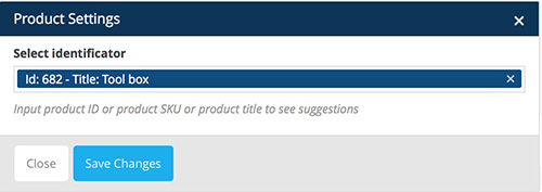 product vc settings