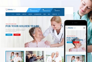 Elderly Care WordPress Theme