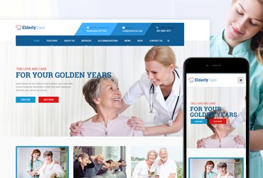 Elderly Care WordPress theme
