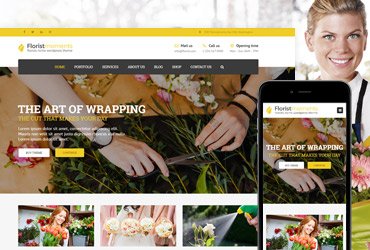 Florist WordPress theme