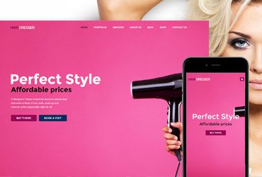 Hairdresser WordPress theme