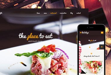Kataleya - Restaurant Pizza Coffee WordPress Theme