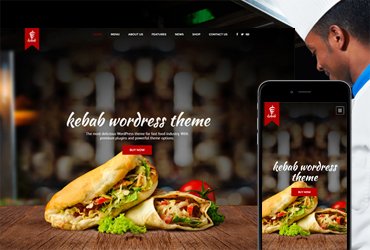 Kebab - Fast Food WordPress Theme