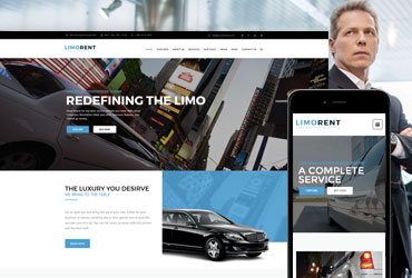 Limo Rent - Limousine and Car Rent WordPress Theme