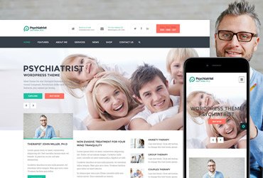 Psychiatrist WordPress theme