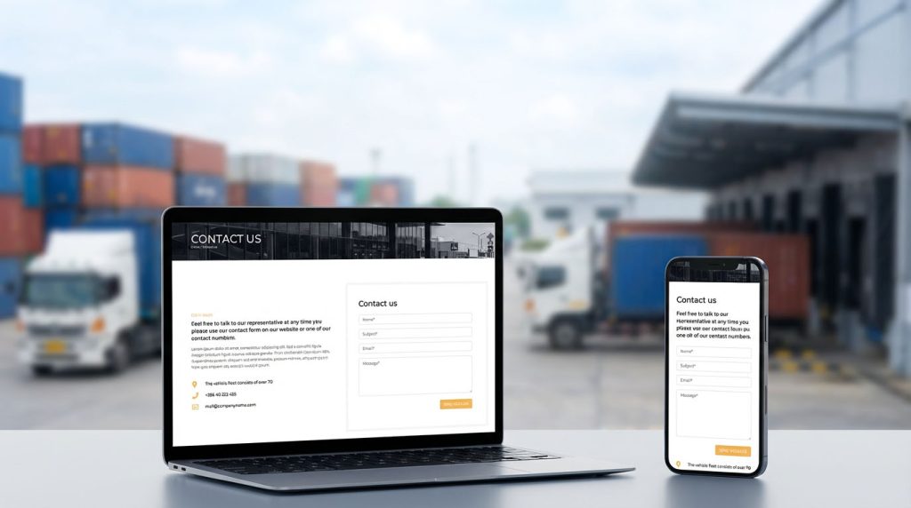 Transport &ndash; Contact