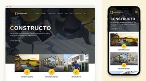 wordPress theme desktop and mobile responsive comparison