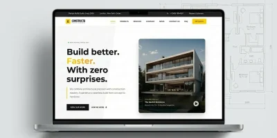 Constructo Demo 12 homepage preview built with Elementor for construction company websites