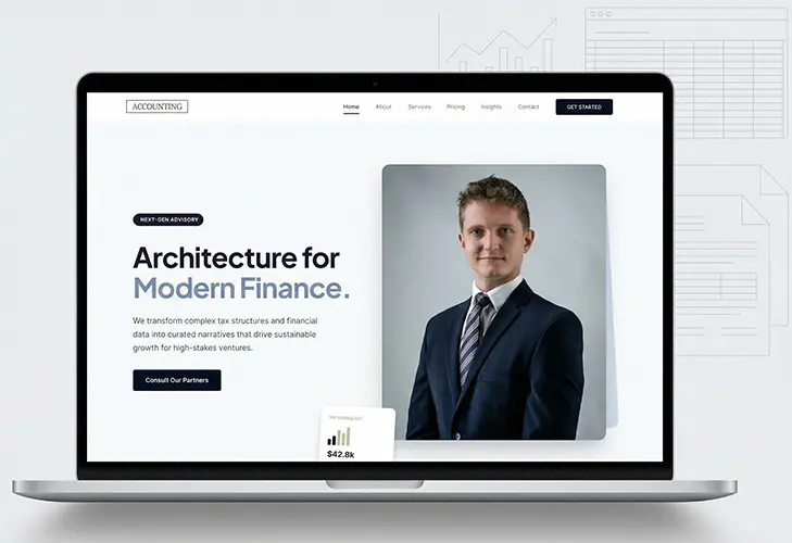 Accounting Demo 11 modern Elementor-only WordPress website for accounting and finance businesses