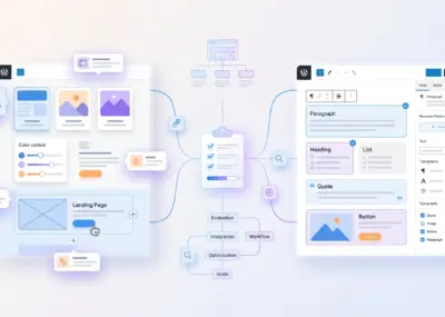 Elementor vs Gutenberg business website builder comparison focused on website maintenance and structure
