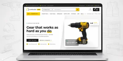 Constructo Shop WooCommerce demo for tools, workwear and construction supplies