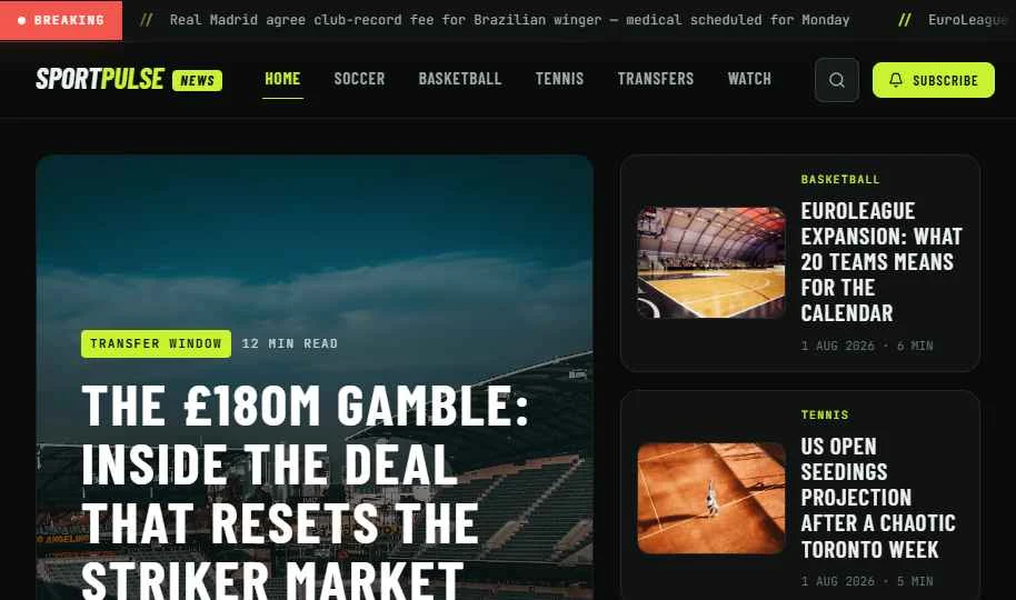 SportPulse preview 4